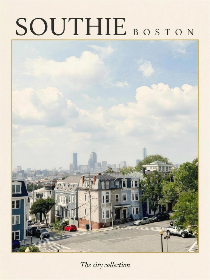 Southie, South Boston skyline print