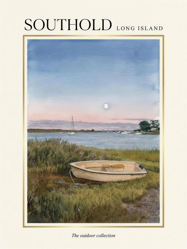 Southold, Long Island landscape print